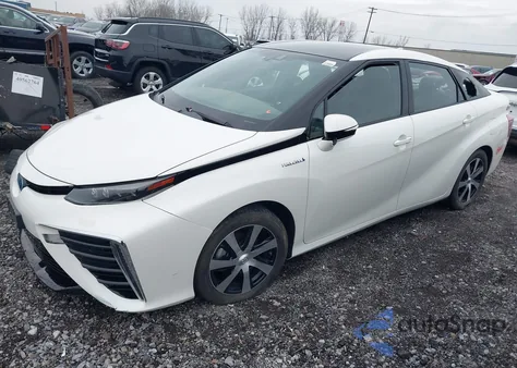 2017 Toyota Mirai from USA, damaged, VIN JTDBVRBD3HA003592